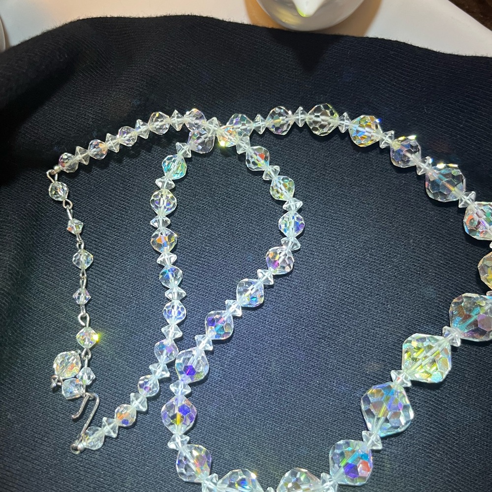 AB crystal necklace - Picture 3 of 9